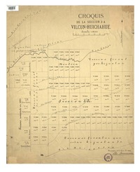 Croquis de la sección 3 A Vilcún-Huichahue  [material cartográfico]