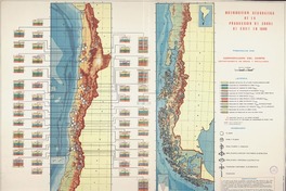 Distribución geográfica de la producción del cobre de Chile en 1969