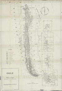 Chile mapa geológico