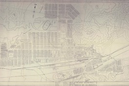 Plano general Diego de Almagro  [material cartográfico] actualizado por Abdón Aguirre ; proyectado por Joahanna Zéppelin ; trazado Arturo Acevedo Roco.