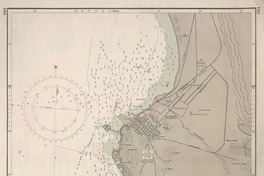 Rada de Arica  [material cartográfico] por la Armada de Chile.