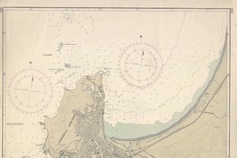 Bahías Coquimbo y Herradura  [material cartográfico] por la Armada de Chile.