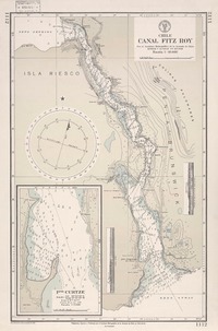 Canal Fitz Roy  [material cartográfico] por el Instituto Hidrográfico de la Armada de Chile.