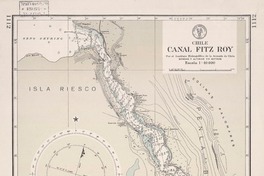 Canal Fitz Roy  [material cartográfico] por el Instituto Hidrográfico de la Armada de Chile.