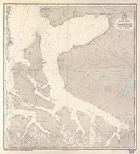 Bahía Inútil a Canal Magdalena  [material cartográfico] por la Armada de Chile.