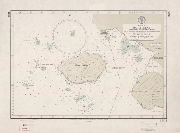 Bahía Neny territorio antártico chileno