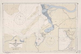 Bahía y Puerto Chacabuco  [material cartográfico] por el Instituto Hidrográfico de la Armada de Chile.