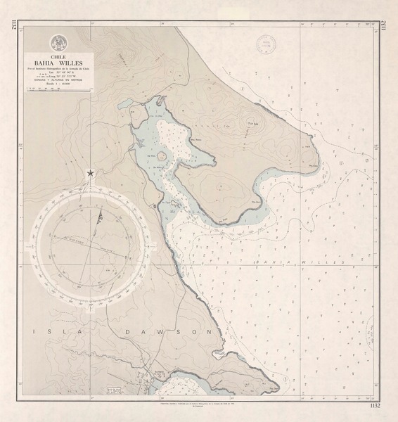 Bahía Willes  [material cartográfico] por el Instituto Hidrográfico de la Armada de Chile.
