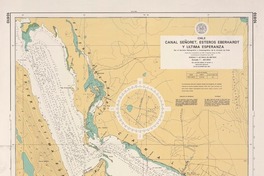 Canal Señoret, Esteros Eberhardt y Ultima Esperanza  [material cartográfico] por el Servicio Hidrográfico y Oceanográfico de la Armada de Chile.