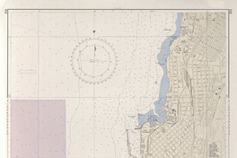 Rada de Antofagasta  [material cartográfico] por el Instituto Hidrográfico de la Armada de Chile.