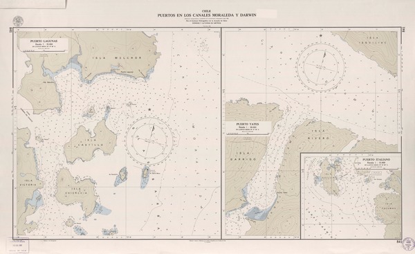 Puertos en los canales Moraleda y Darwin