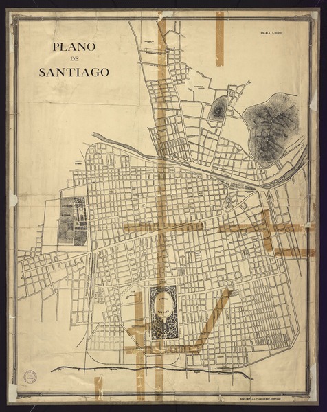 Plano de Santiago