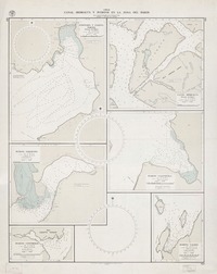 Canal Sierralta y puertos en la zona del Baker  [material cartográfico] por el Instituto Hidrográfico de la Armada de Chile.