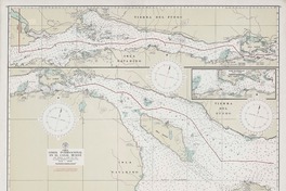 Límite internacional en el Canal Beagle (Ite. Koegel a Cabo San Pío) [material cartográfico] : por el Instituto Hidrográfico de la Armada de Chile.