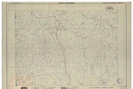 Aguas Blancas 2470 : carta preliminar [material cartográfico] : Instituto Geográfico Militar de Chile.