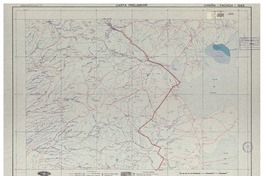 Camiña - Pachica 1969 : carta preliminar [material cartográfico] : Instituto Geográfico Militar de Chile.
