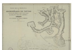 Plano de la Península i Archipiélago de Taytao
