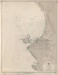Iquique  [material cartográfico] por la Armada de Chile.