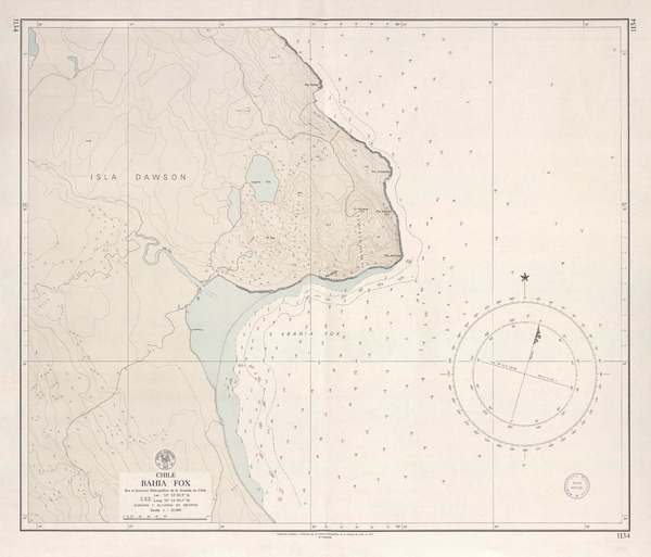 Bahía Fox  [material cartográfico] por el Instituto Hidrográfico de la Armada de Chile.