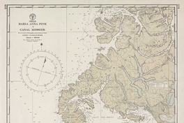Bahía Anna Pink a canal Messier  [material cartográfico] por el Instituto Hidrográfico de la Armada de Chile.