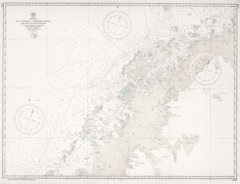 Isla Trinidad a Estrecho Matha territorio antártico chileno
