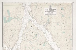 Canales Grappler Icy y Escape  [material cartográfico] por el Instituto Hidrográfico de la Armada de Chile.