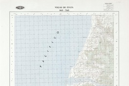 Vegas de Itata 3615 - 7245 [material cartográfico] : Instituto Geográfico Militar de Chile.