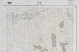 Vicuña 3000 - 7030 [material cartográfico] : Instituto Geográfico Militar de Chile.