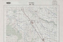 Victoria 3800 - 7215 [material cartográfico] : Instituto Geográfico Militar de Chile.