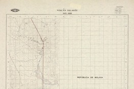 Volcán Ollagüe 2115 - 6800 [material cartográfico] : Instituto Geográfico Militar de Chile.