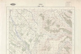 Upeo 3500 - 7100 [material cartográfico] : Instituto Geográfico Militar de Chile.