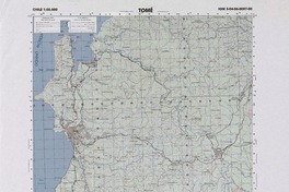 Tomé 3630' - 7245' [material cartográfico] : Instituto Geográfico Militar de Chile.