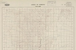 Sierra de Moreno 2145 - 6900 [material cartográfico] : Instituto Geográfico Militar de Chile.