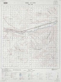 Sierra Monardes 2715 - 7030 [material cartográfico] : Instituto Geográfico Militar de Chile.