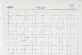 Sierra Negra 2530 - 6945 [material cartográfico] : Instituto Geográfico Militar de Chile.