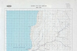 Sierra Pan de Azúcar 2600 - 7030 [material cartográfico] : Instituto Geográfico Militar de Chile.