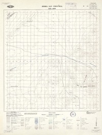 Sierra San Cristóbal 2315 - 6930 [material cartográfico] : Instituto Geográfico Militar de Chile.
