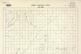 Sierra Vaquillas Altas 2515 - 6900 [material cartográfico] : Instituto Geográfico Militar de Chile.