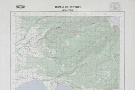 Termas de Puyehue 4030 - 7215 [material cartográfico] : Instituto Geográfico Militar de Chile.