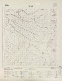 Toconce 2215 - 6800 [material cartográfico] : Instituto Geográfico Militar de Chile.