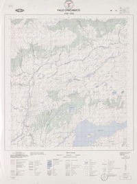 Valle Chacabuco 4700 - 7220 [material cartográfico] : Instituto Geográfico Militar de Chile.