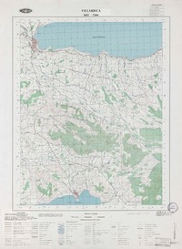 Villarrica 3915 - 7200 [material cartográfico] : Instituto Geográfico Militar de Chile.