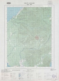 Volcán Apagado 4145 - 7230 [material cartográfico] : Instituto Geográfico Militar de Chile.