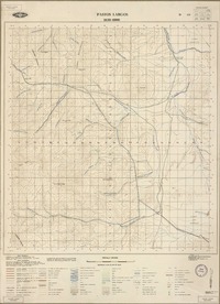 Pastos Largos 2630 - 6900 [material cartográfico] : Instituto Geográfico Militar de Chile.