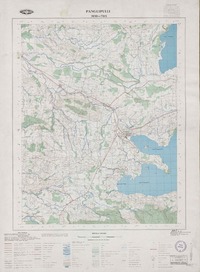 Panguipulli 3930 - 7215 [material cartográfico] : Instituto Geográfico Militar de Chile.