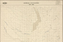 Quebrada Guanaqueros 2415 - 6830 [material cartográfico] : Instituto Geográfico Militar de Chile.