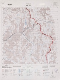 Portillo 3245 - 6958 [material cartográfico] : Instituto Geográfico Militar de Chile.