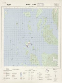 Puerto Aguirre 4500 - 7320 [material cartográfico] : Instituto Geográfico Militar de Chile.