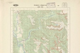 Puerto Cárdenas 4300 - 7215 [material cartográfico] : Instituto Geográfico Militar de Chile.