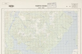 Puerto Cisnes 4430 - 7240 [material cartográfico] : Instituto Geográfico Militar de Chile.